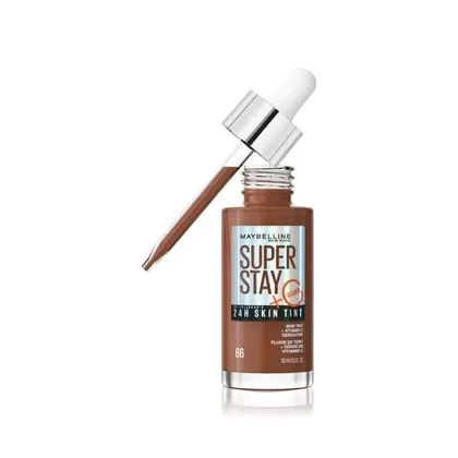 Zdjęcie Maybelline Super Stay 24H Skin Tint Podkład w płynie 30 ml Nr. 66 - Hazelnut
