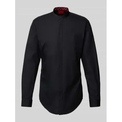 Zdjęcie Koszula biznesowa o kroju regular fit ze stójką model ‘Kaleb’