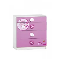 Picture Luxurious chest of drawers for a princess's room - Cilek