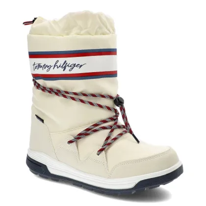 Zdjęcie Białe Śniegowce Tommy Hilfiger Damskie Buty
