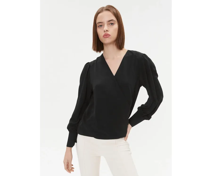 obrazek 1 Rinascimento Bluzka CFC0115342003 Czarny Regular Fit