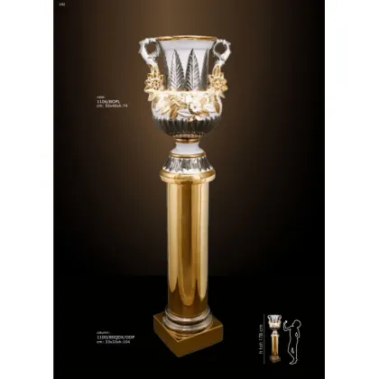 Zdjęcie Kolumna rzymska w opcji z donicą