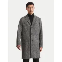 Zdjęcie Marc O'Polo Płaszcz wełniany 429 0258 71022 Szary Regular Fit