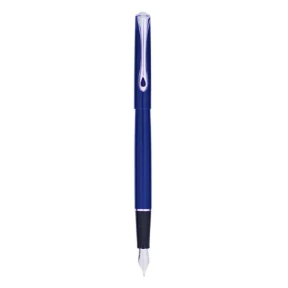 Picture Elegant Traveler Navy blue fountain pen