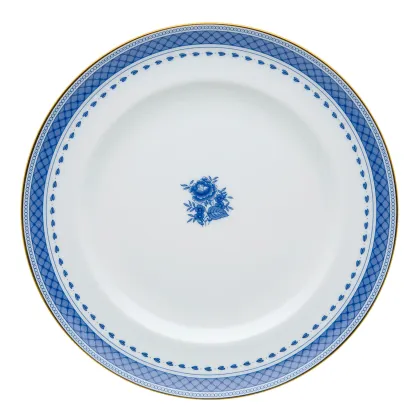 Zdjęcie Klasyczny porcelanowy talerz deserowy Cozinha Velha z drobnym motywem kwiatowym - Vista Alegre