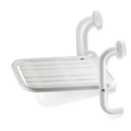 Zdjęcie Składane siedzisko pod prysznic z mocowaniem do ściany - Stilhaus