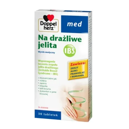 Zdjęcie Doppelherz Med, Na drażliwe jelita, Tabletki DOPPELHERZ