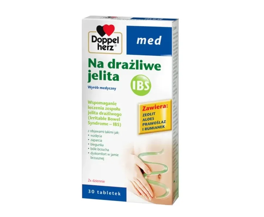 obrazek 1 Doppelherz Med, Na drażliwe jelita, Tabletki DOPPELHERZ