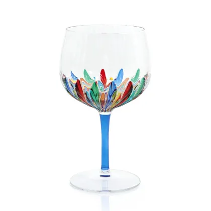 Zdjęcie Komplet 6 kieliszków do ginu wykonanych ze szkła murano (800 ml)