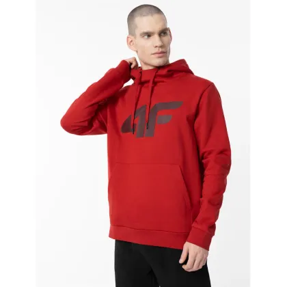 Zdjęcie 4F Bluza 4FAW23TSWSM694 Czerwony Regular Fit