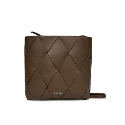 Zdjęcie Calvin Klein Torebka Ck Woven Square Crossbody K60K612991 Brązowy