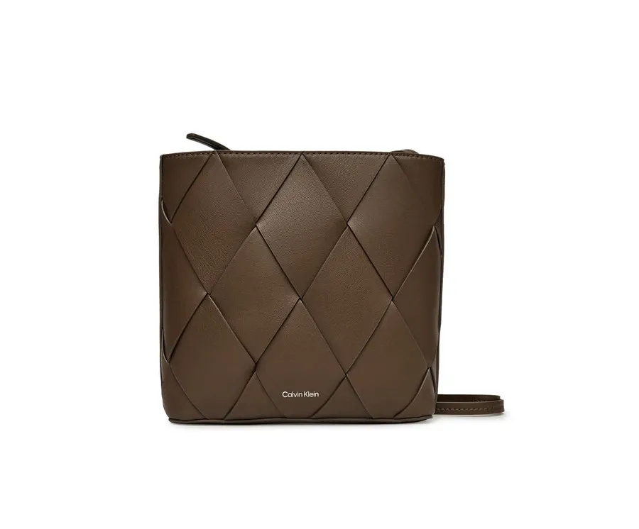 obrazek 1 Calvin Klein Torebka Ck Woven Square Crossbody K60K612991 Brązowy