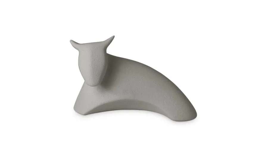 obrazek 3 Ceramiczna figurka woła do szopki 20x12x12 cm
