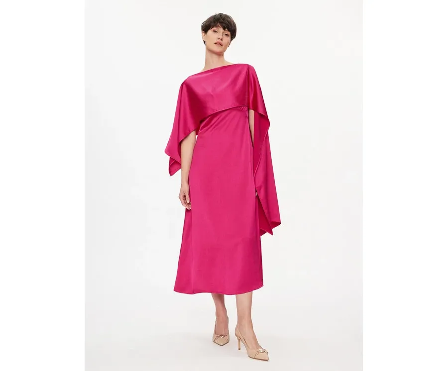 obrazek 1 Weekend Max Mara Sukienka koktajlowa Gambero 2415231012 Różowy Regular Fit
