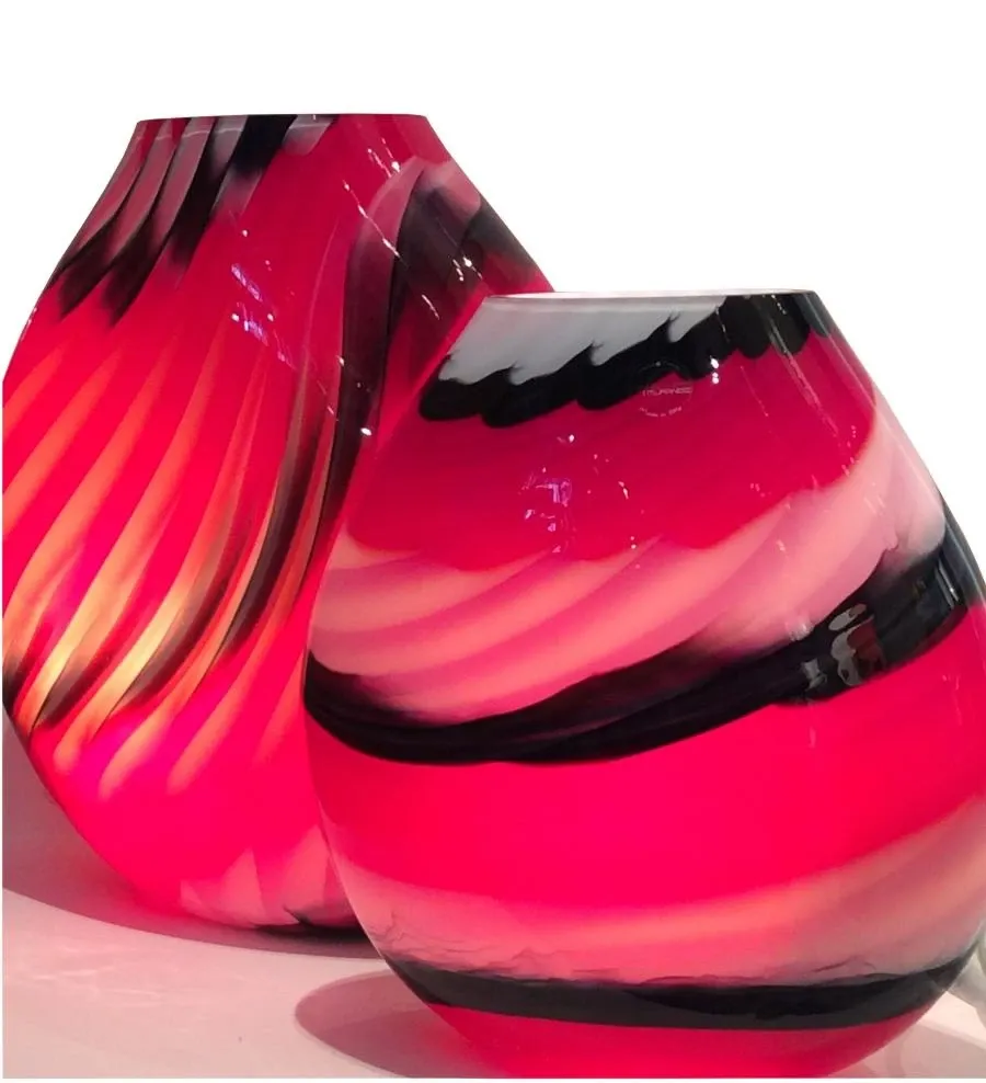 obrazek 2 Trójkolorowa włoska lampa Variegato ze szkła