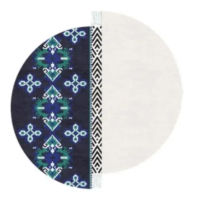 Zdjęcie Oryginalny dywan Retro Mirror do salonu lub sypialni