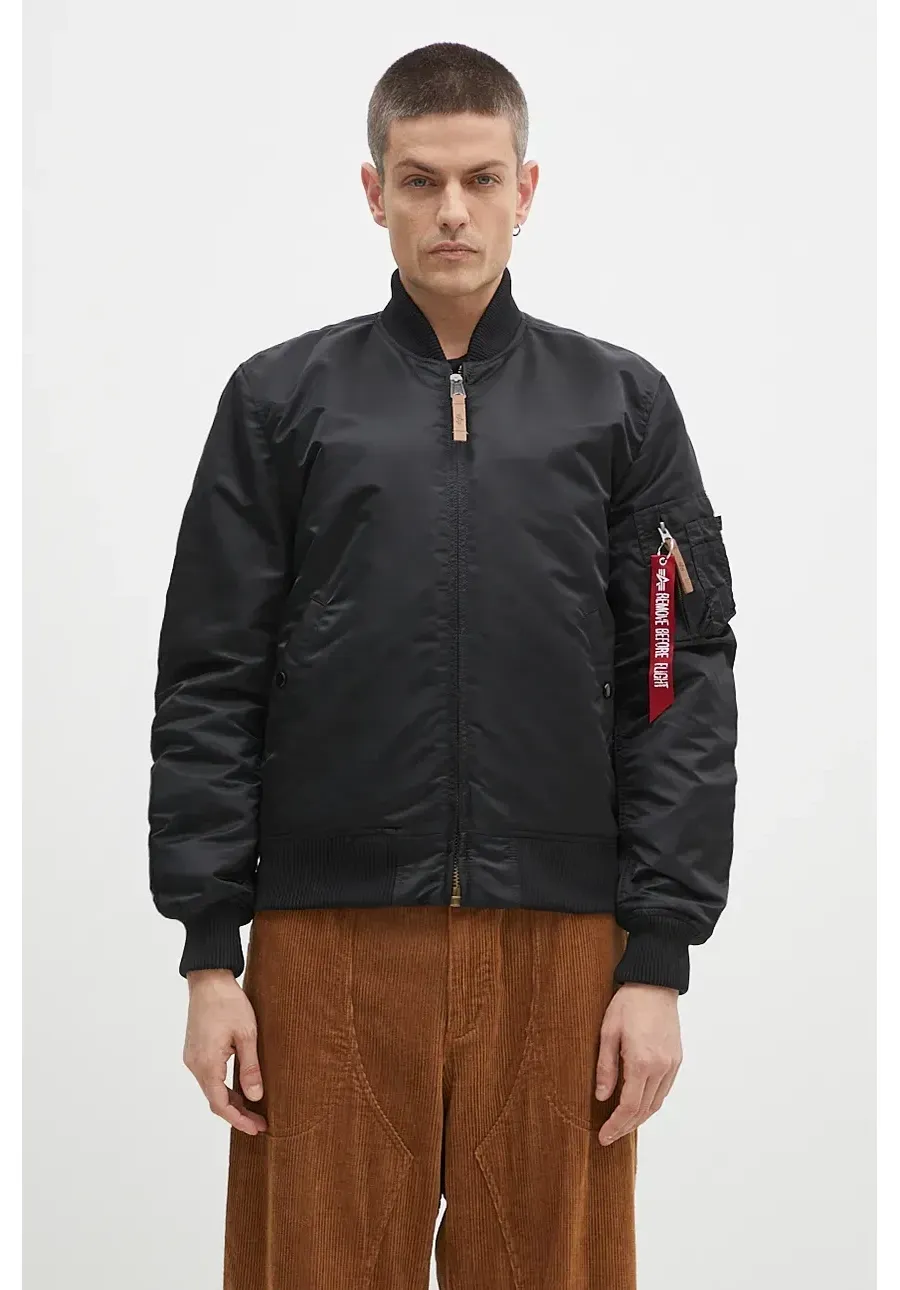 obrazek 1 Alpha Industries kurtka bomber MA-1 VF 59 męski kolor czarny przejściowa 191118.03