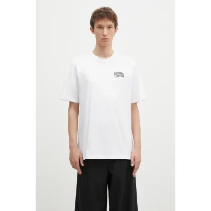 Zdjęcie Billionaire Boys Club t-shirt bawełniany Small Arch Logo kolor biały z nadrukiem BC003-WHITE