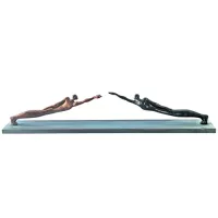 Picture Elegant bronze statuette