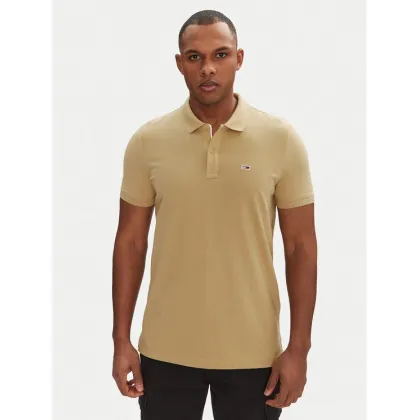 Zdjęcie Tommy Jeans Polo DM0DM20676 Beżowy Slim Fit