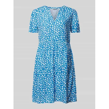 Zdjęcie Sukienka mini z wiskozy z kwiatowym wzorem model ‘ZALLY LIFE’