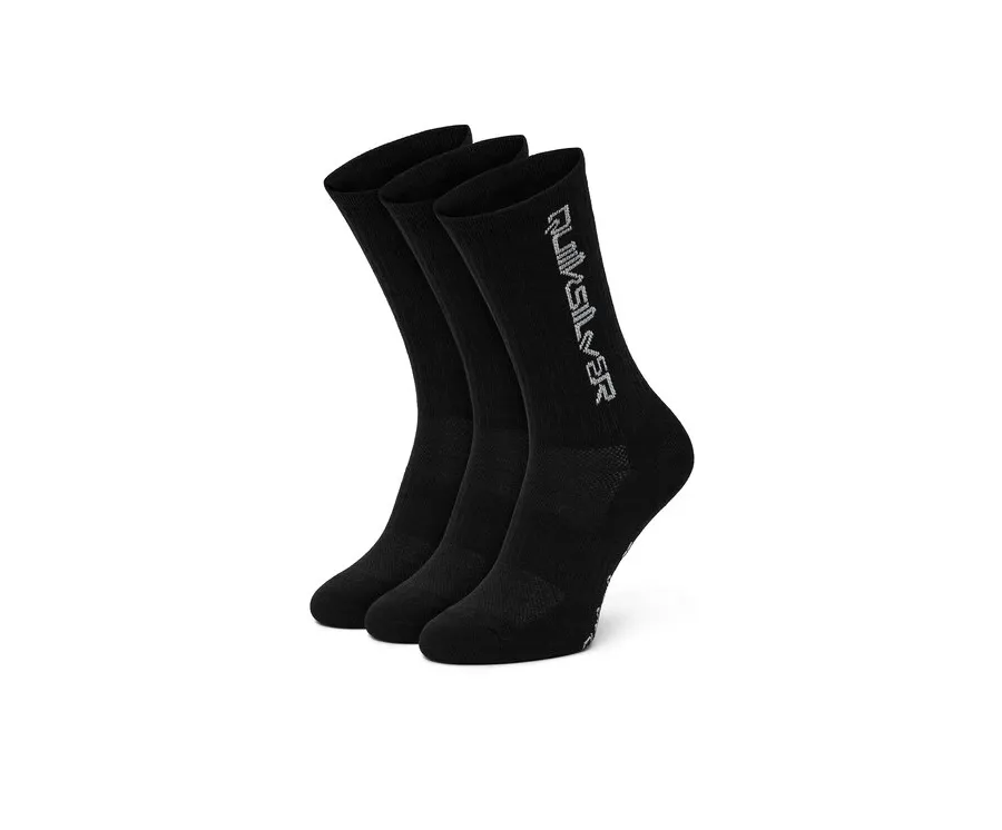 obrazek 1 Quiksilver Skarpety AS_QUIKSILVER_100W_SS25 (3-PACK) Czarny
