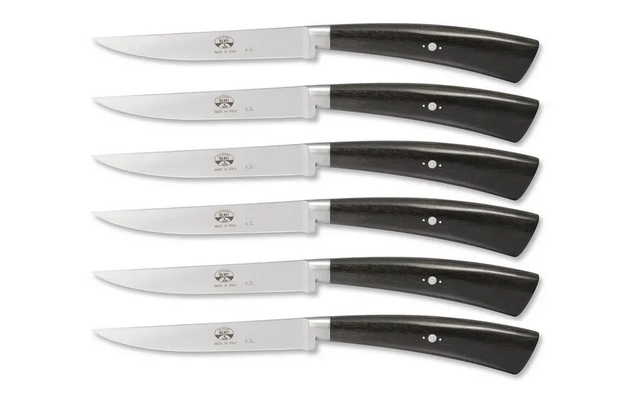 obrazek 6 Zjawiskowy komplet noży do steków z serii Plenum firmy Berti Knives