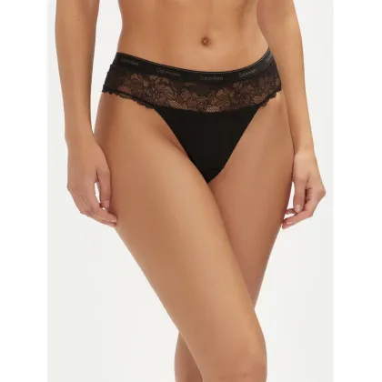 Zdjęcie Calvin Klein Underwear Stringi 000QF7980E Czarny