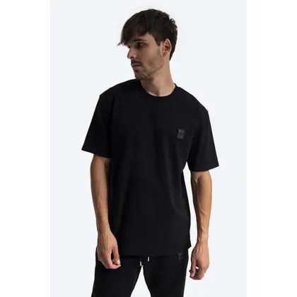 Zdjęcie Filling Pieces t-shirt bawełniany Lux Tee kolor czarny gładki 88113731861