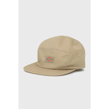 Zdjęcie Dickies czapka kolor zielony gładka DK0A4XC1KHK-KHAKI