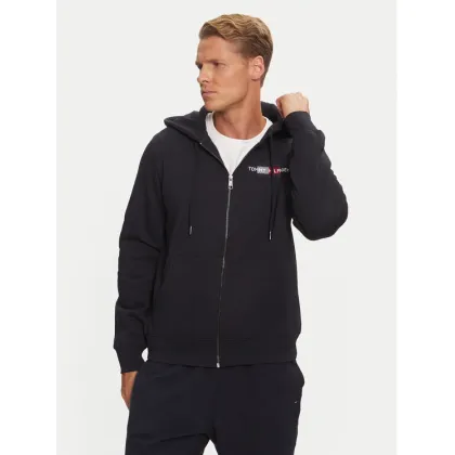 Zdjęcie Tommy Hilfiger Bluza Flag Embro MW0MW35540 Granatowy Regular Fit