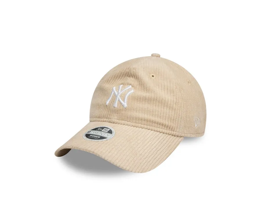 obrazek 1 New Era Czapka z daszkiem New York Yankees Cord 9Twenty 60595358 Beżowy