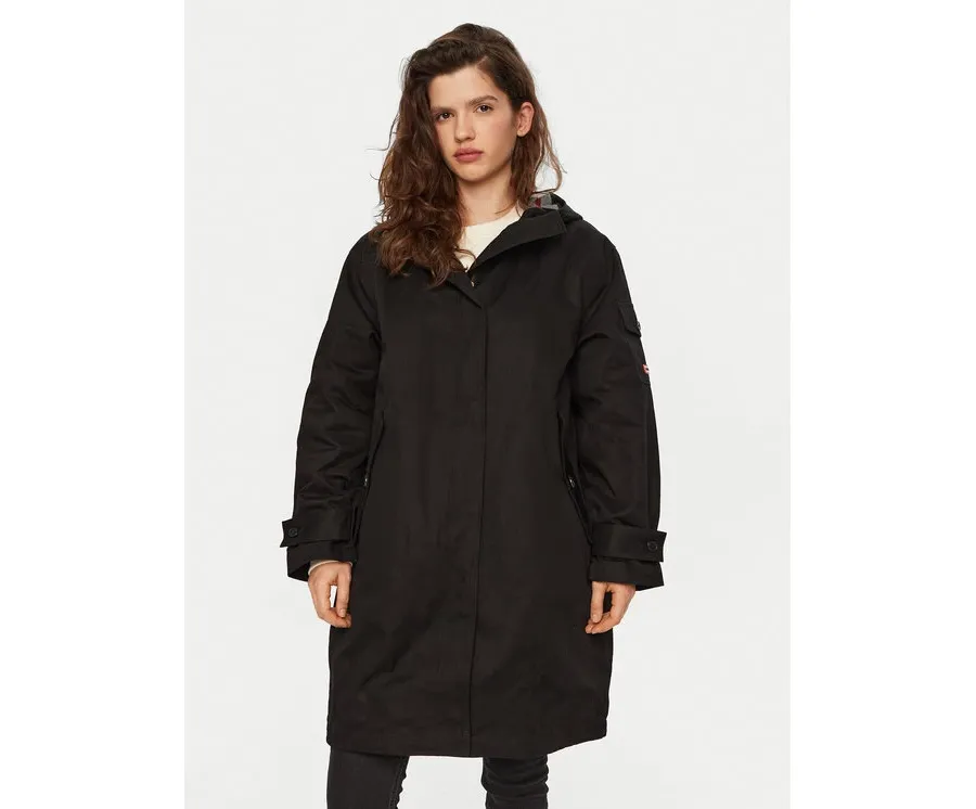 obrazek 1 Hunter Parka Hanley HARW0015242 Czarny Regular Fit