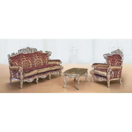 Zdjęcie Ekskluzywny włoski fotel w stylu antycznym – Morello Gianpaolo