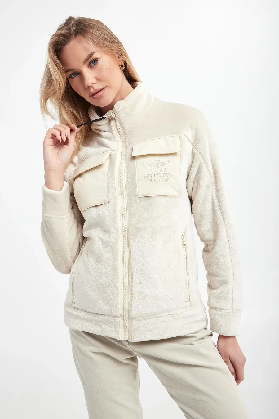 obrazek 1 Kurtka damska futrzana AERONAUTICA MILITARE Aeronautica Militare