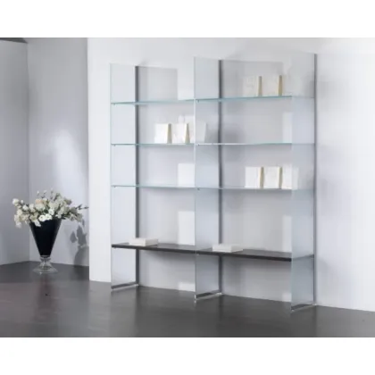 Picture Beautiful large shop window made of satin crystal