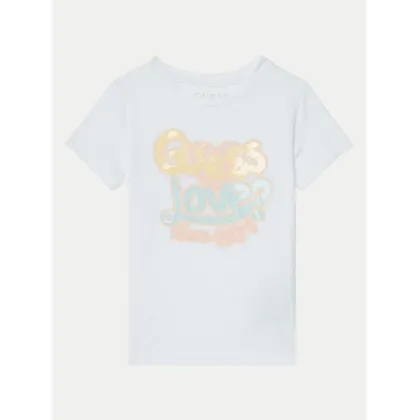 Zdjęcie Guess T-Shirt K5RI06 K6YW4 Biały Regular Fit