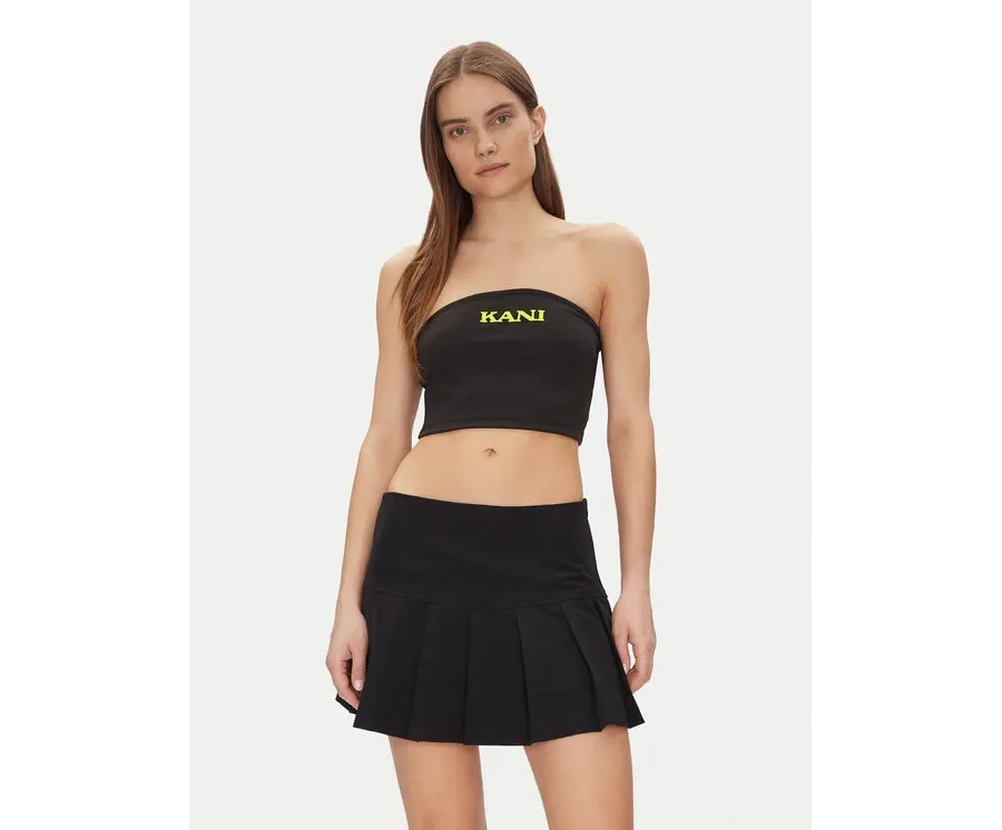 obrazek 1 Karl Kani Top Retro Bandeau 61310127 Czarny Slim Fit