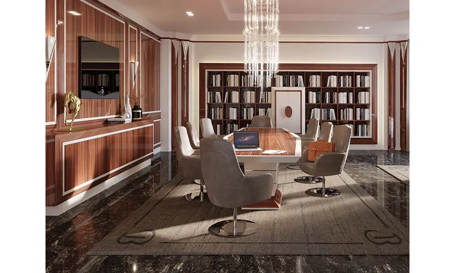 exclusive home library