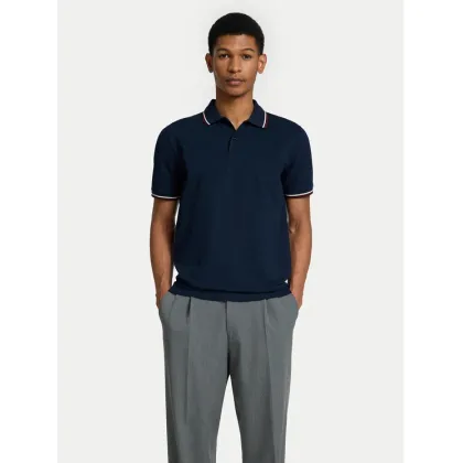 Zdjęcie Selected Homme Polo 16095852 Granatowy Slim Fit