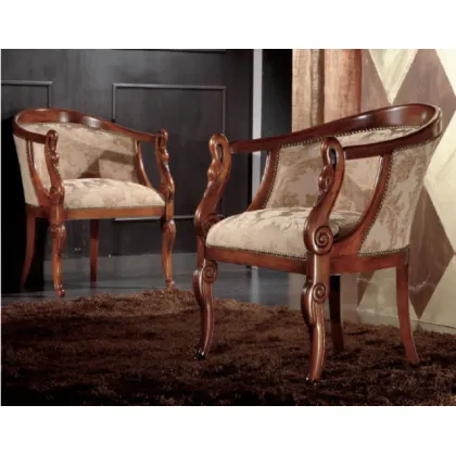 Zdjęcie Włoski fotel w klasycznym stylu - Fratelli Mirandola