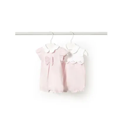 Zdjęcie Mayoral Komplet 2 par romperów 1752 Różowy