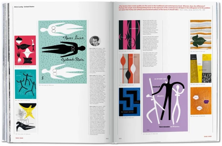 obrazek 7 Książka The History of Graphic Design. Vol. 1, 1890–1959 - Taschen