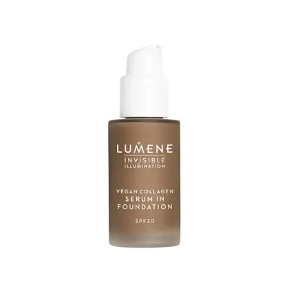 Zdjęcie Lumene Invisible Illumination Vegan Collagen Serum in Foundation SPF30 Podkład w płynie 30 ml 8