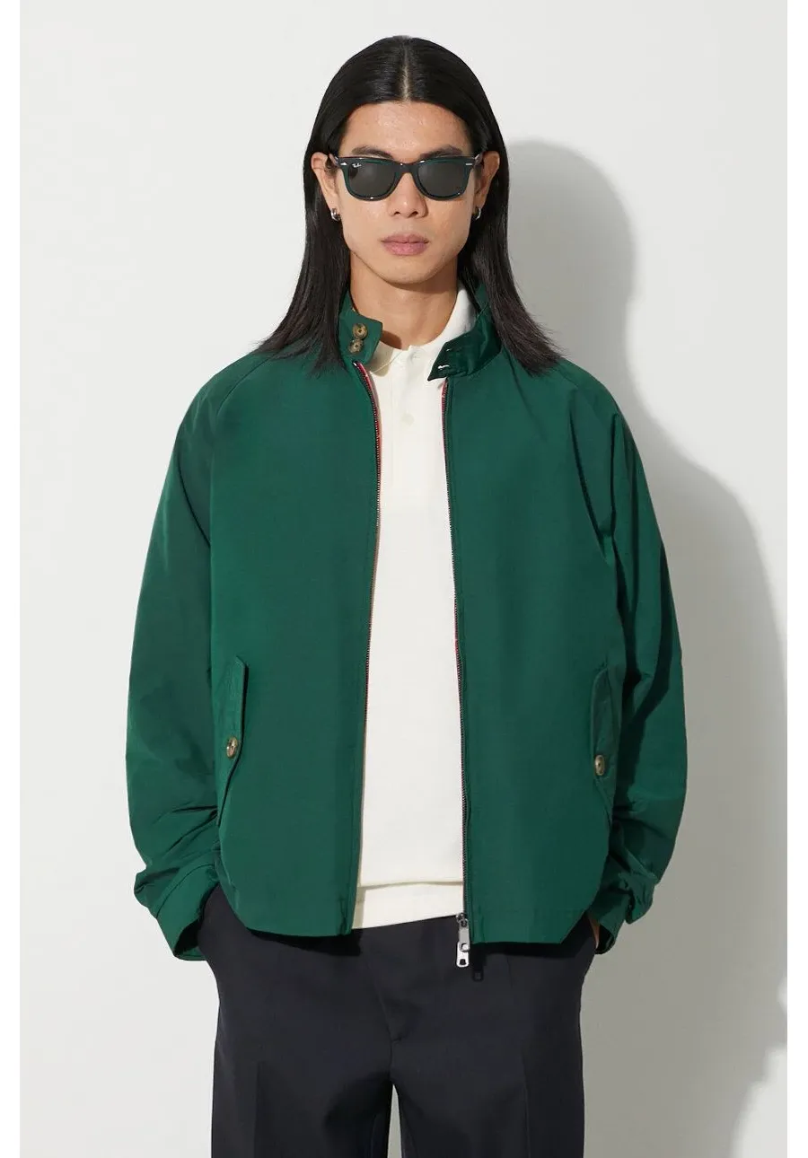 obrazek 1 Baracuta kurtka bomber G4 Cloth męski kolor zielony przejściowa BRCPS1006