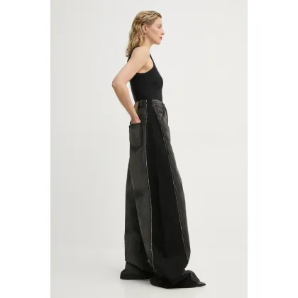 Zdjęcie MM6 Maison Margiela jeansy damskie kolor szary S62LB0177.S30848