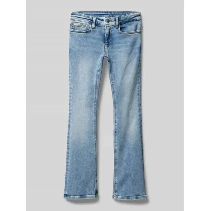 Zdjęcie Jeansy rozkloszowane z 5 kieszeniami