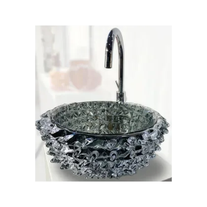Zdjęcie Ekskluzywna umywalka ze szkła murano do łazienki