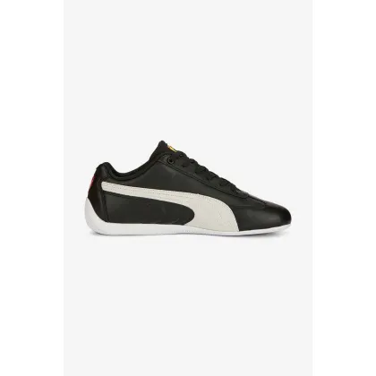 Zdjęcie Puma sneakersy skórzane Puma Ferrari Speedcat kolor czarny 307514.01-CZARNY