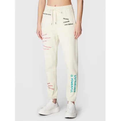 Zdjęcie Zadig&Voltaire Spodnie dresowe JWPA00003 Écru Regular Fit
